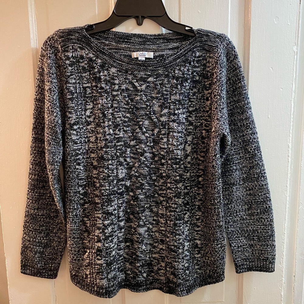 Black and White Sweater